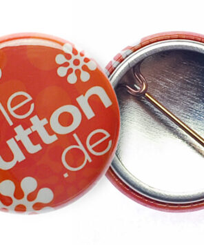 Button 25 mm mit Bogennadel