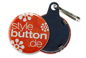 32 mm button schluesselanhaenger Buttons 32 mm mit Schlüsselanhänger