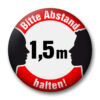 vMotipdupli NEU! Bitte 1,5 m Abstand halten!-Button